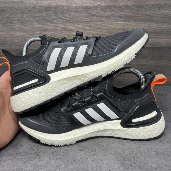 Adidas Ultraboost 20 Running Shoes Mens Size 7 Black Sneakers EG5287
